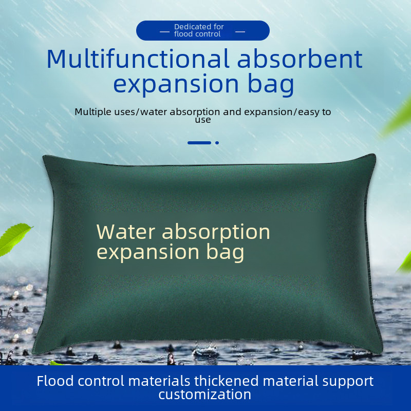 Lightweight automatic water-absorbing expansion bag flood control sandbag fire-fighting property emergency sand-free fresh water sandbag flood control