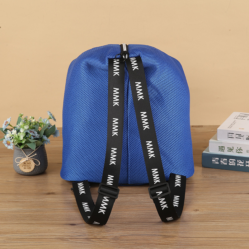 Factory direct supply leisure new unisex nylon backpack Joker fashion simple mesh bag wholesale