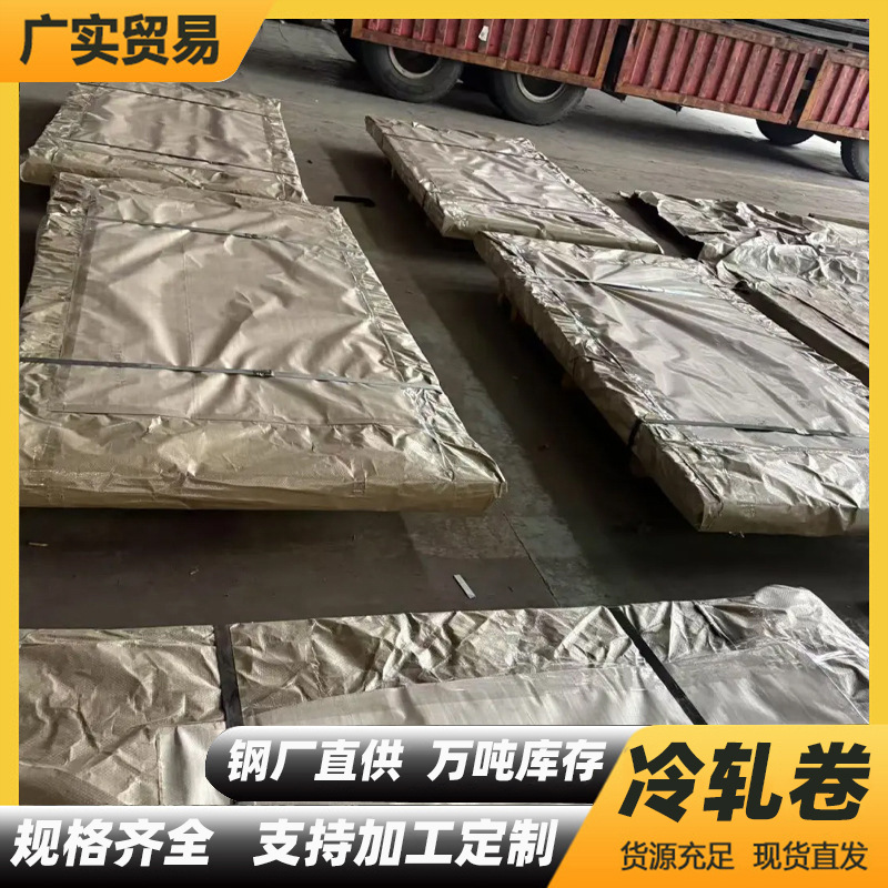 Foshan Manufacturer Cold-Rolled Steel Plate Spcc Hot-Rolled Stainless Steel Plate Excellent Material Cold-Rolled Steel Coil in Stock Supply