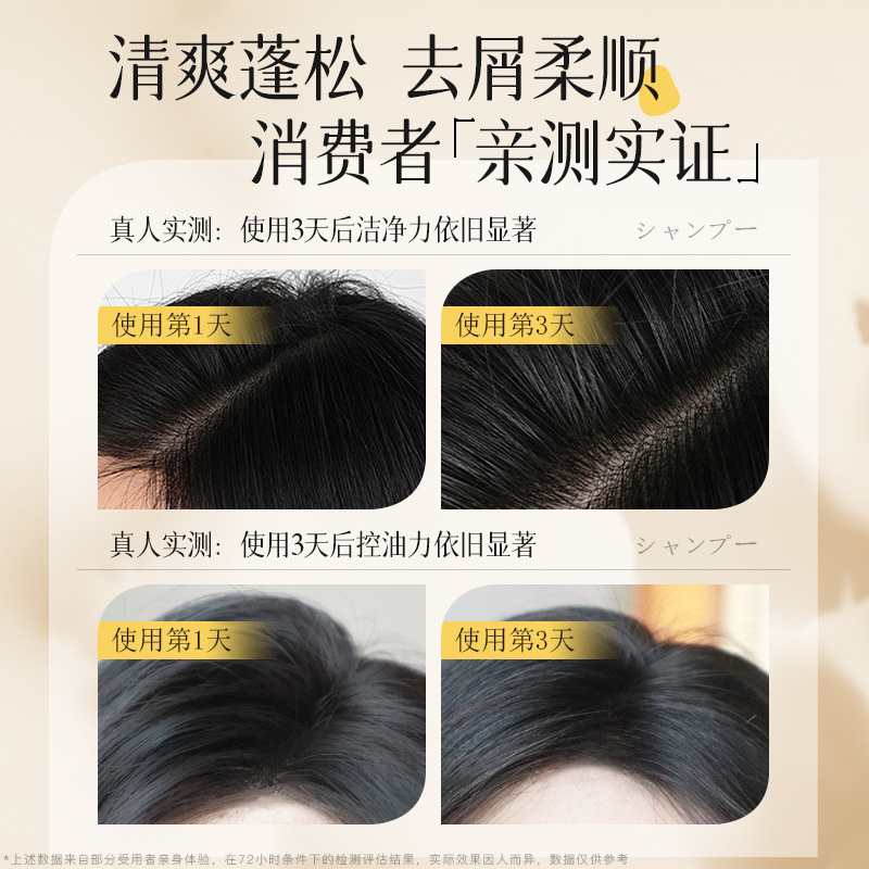 Hua Si's Mast Flower Fragrance Shampoo Amino Acid Perfume Body Soap Oil Control Fluffy Shampoo Set Conditioner