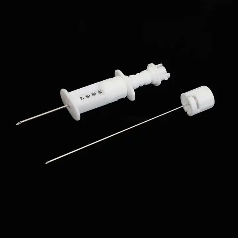 Medical disposable surgical sterile bone marrow biopsy needle