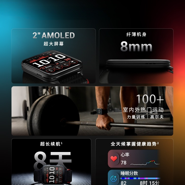 Спортивные часы Venu X1 с GPS для бега, велоспорта, гольфа, фитнеса, кемпинга и альпинизма