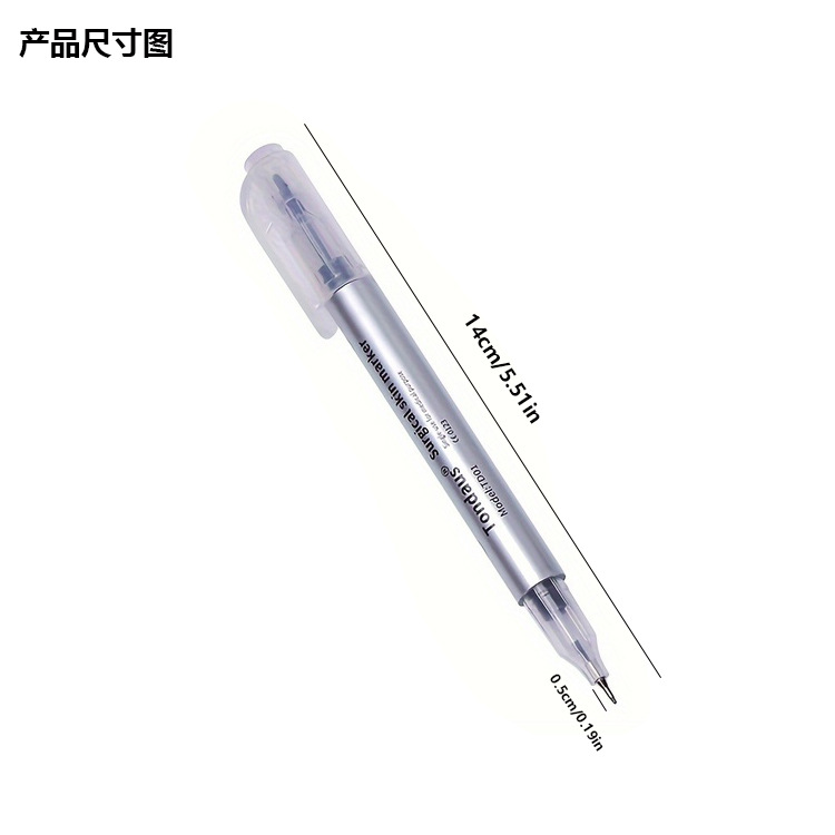 Embroidery Positioning Pen Embroidery Marker Pen Waterproof Anti-hemp Magic Pen Embroidery Setting Frame Setting Marker Pen Double Head Rub Resistant