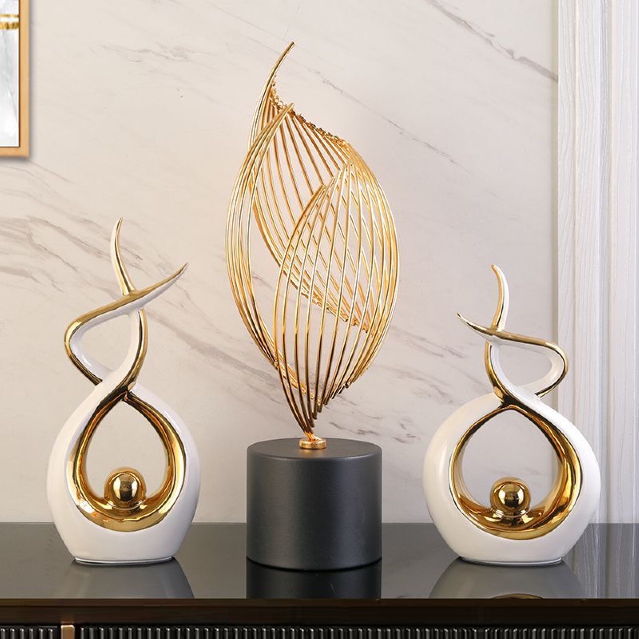 Легкая роскошь, современный стиль, винный шкаф в гостиной, вход, телевизионный шкаф, офисная книжная полка, подарок на новоселье