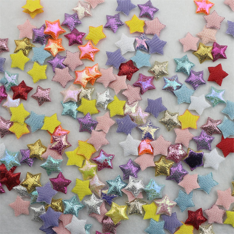 1cm Bright Velvet Mini Star Accessories Accessories Hair Accessories Headdress Accessories Material DIY Clothing Toy Shoes and Socks Accessories