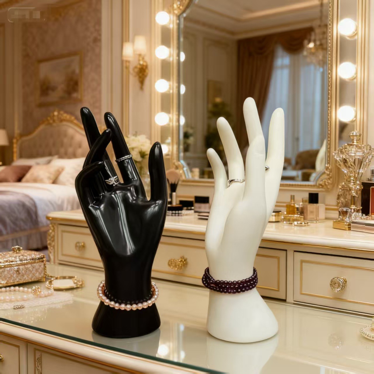 Simulated Prosthetic Hand Model Model Art Hand Model Glove Model Hand Model Bracelet Necklace Jewelry Ring Display Stand