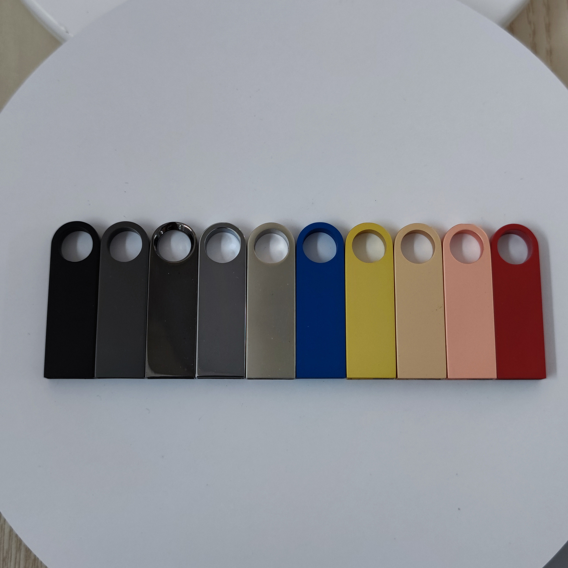 Se9 Metal USB Disk Shell Vinyl Metal Can Make Logo Ready for Wholesale USB Customization