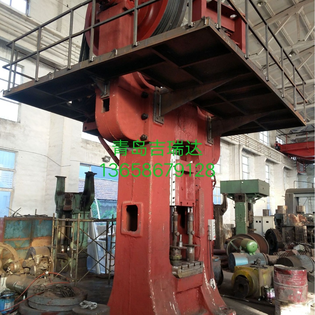 Прямые продажи использованного металлообрабатывающего 630t двойного дискового фрикционного пресса