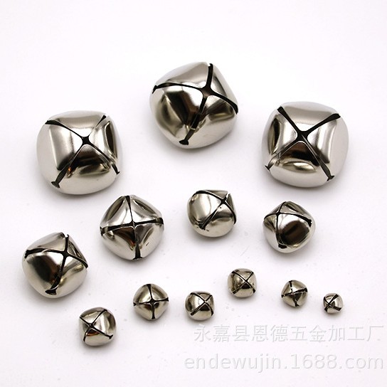 Bell 6mm-48mm manufacturers wholesale iron cross Bell vacuum plating Christmas tree Bell