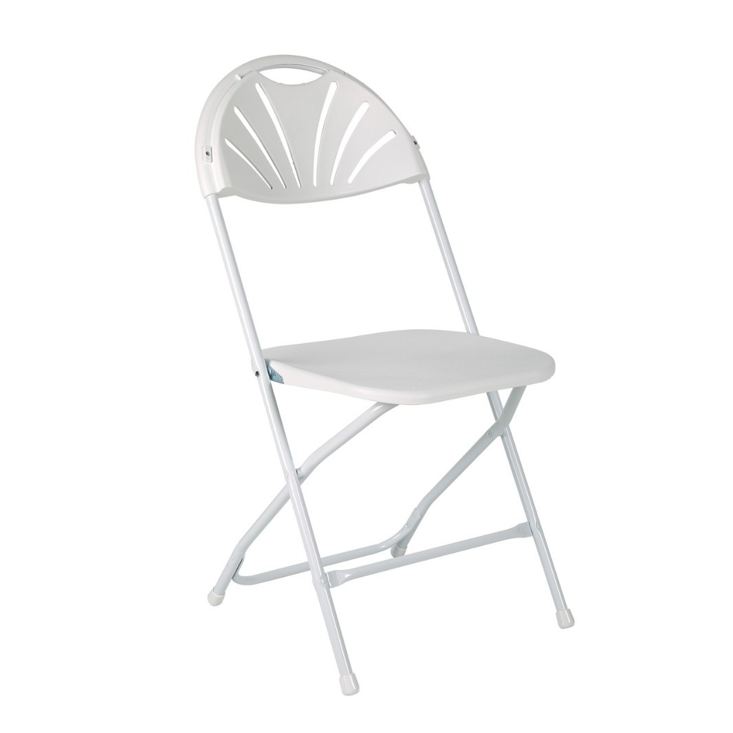 Factory Wholesale Outdoor and Indoor Conference, Office, Garden, Wedding Fan-Shaped High-Quality Heavy-Duty Plastic Folding Chairs