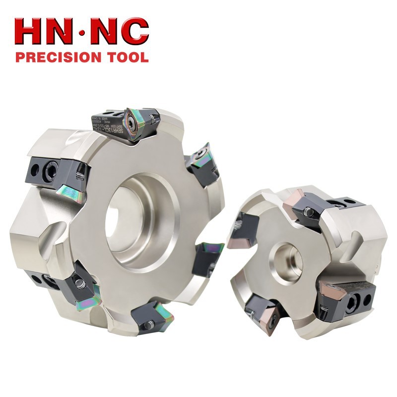 Haina Km12.160R.40.8 Plane 45 Degree Fine Finishing Mirror Milling Cutter Seht1204 Blade