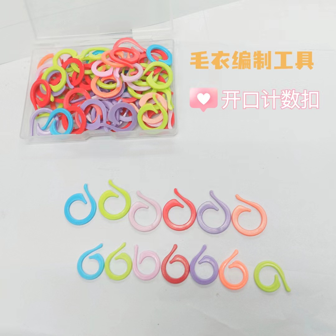 1000 счетчик для вязания свитеров открытый цвет круглый пластиковый инструмент для подсчета багажа