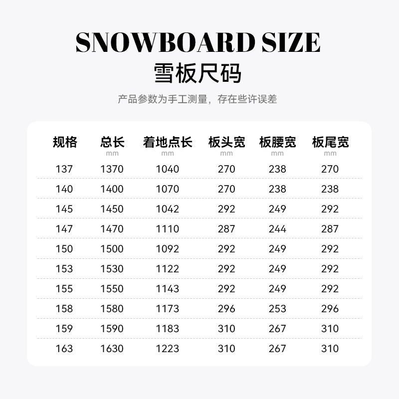 Rsnow Mechanical Rabbit Snowboard All-Terrain Beginner Snowboard Snow Mountain Equipment All-Round Freestyle Carving