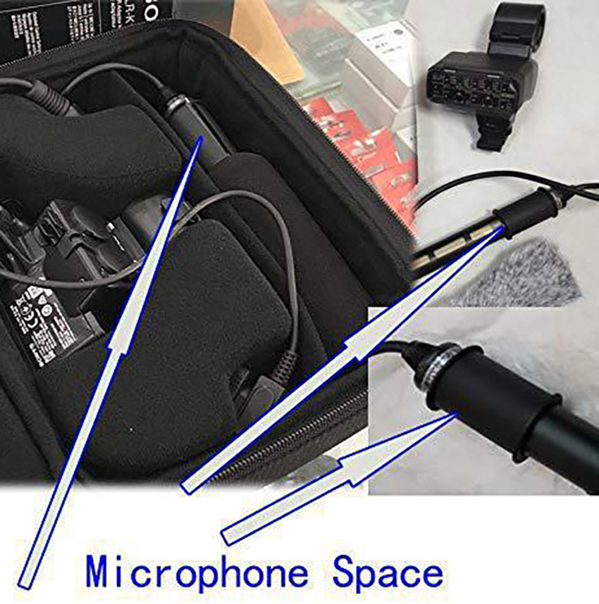 Microphone Leather Cover Ecm-Nv1 Leather Pad Ecm-Xm1 190P Rubber 280 Camera Microphone Leather Cover