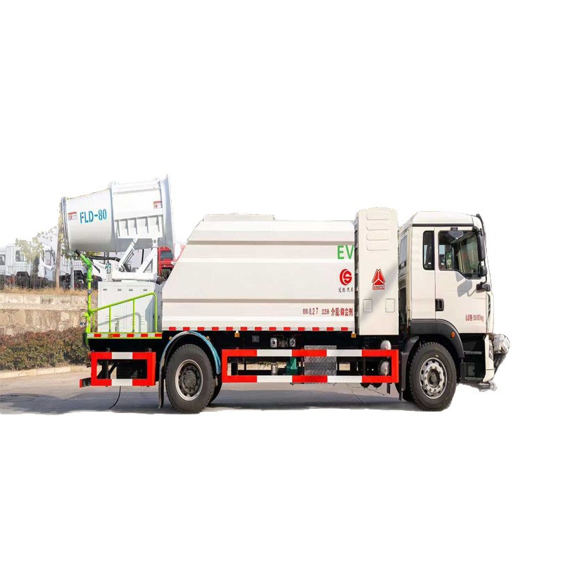 8-Cubic Multifunctional Dust Suppression Truck Equipped with 50m Fog Cannons to Suppress Dust and Purify Air Quality with Strong Power and Long Range