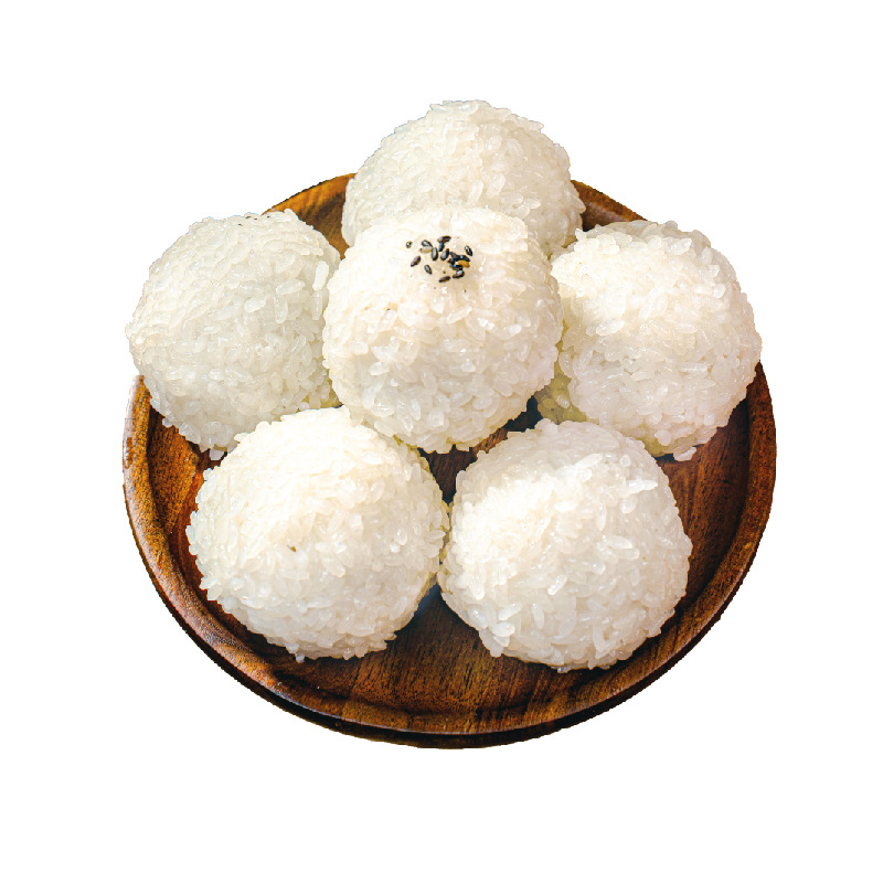 Green Pocket Handmade Glutinous Rice Dumplings, Glutinous Rice Cakes, Black Sesame Red Bean Paste Rice Buns, Breakfast Cakes, Semi-Finished Meal Replacements