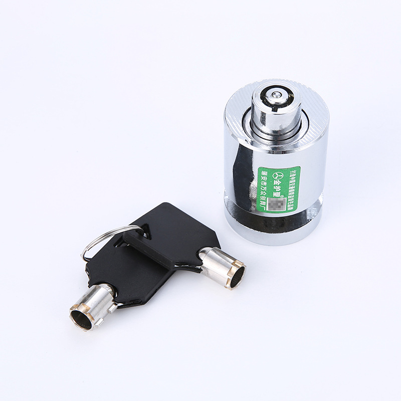 Gold Shisheng bicycle round disc brake lock mountain bike anti-theft lock motorcycle electric car disc brake lock