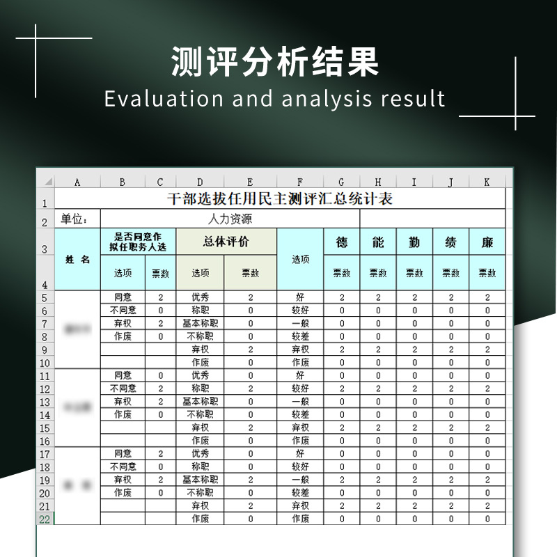 Nanhao electronic voting machine team evaluation and evaluation cadre system voting card reader