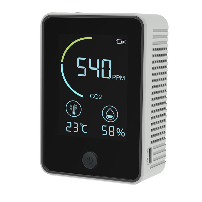Air quality detector CO2 carbon dioxide detector air detector temperature and humidity gas sensor