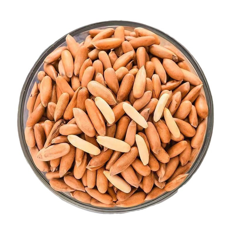 New Arrival Brazilian Pine Nuts Canned 125g Bag 200g Thin Shell Easy to Peel Original Pine Nuts Crispy Roasted Seeds and Nuts Snacks