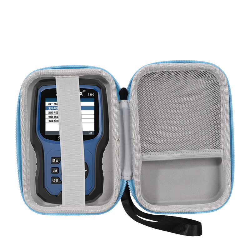 Car Fault Diagnosis Instrument Hard Shell Zipper Storage Box Smart Portable System Detection Instrument Tool Storage Bag