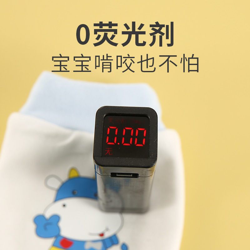 Foreign Trade Infant Anti-Scratch Gloves, Small Face Gloves, Newborn Baby Mesh Breathable Thin Gloves, Spring and Autumn Warm Gloves