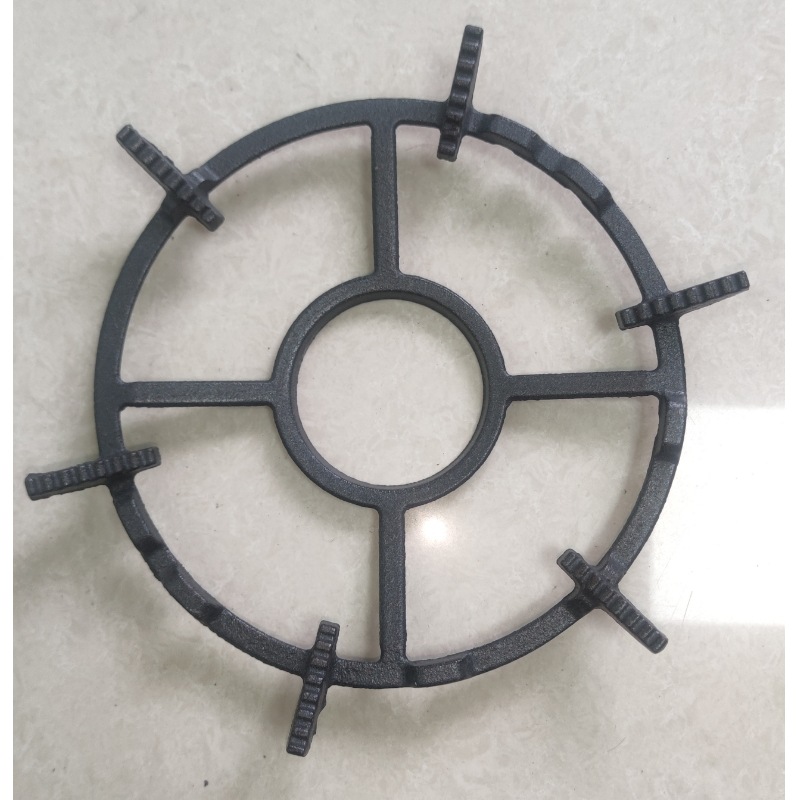 Крепление для газовой плиты два в одном для варки молока, противоскользящее крепление, универсальное чугунное и стальное на четыре или пять когтей