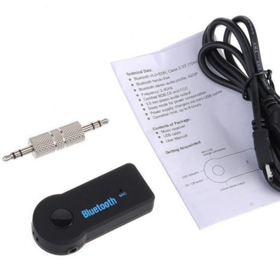 Aux Car Bluetooth Receiver 3.5mm Wireless 5.0 Bluetooth Adapter USB Bluetooth Audio Receiving Converter