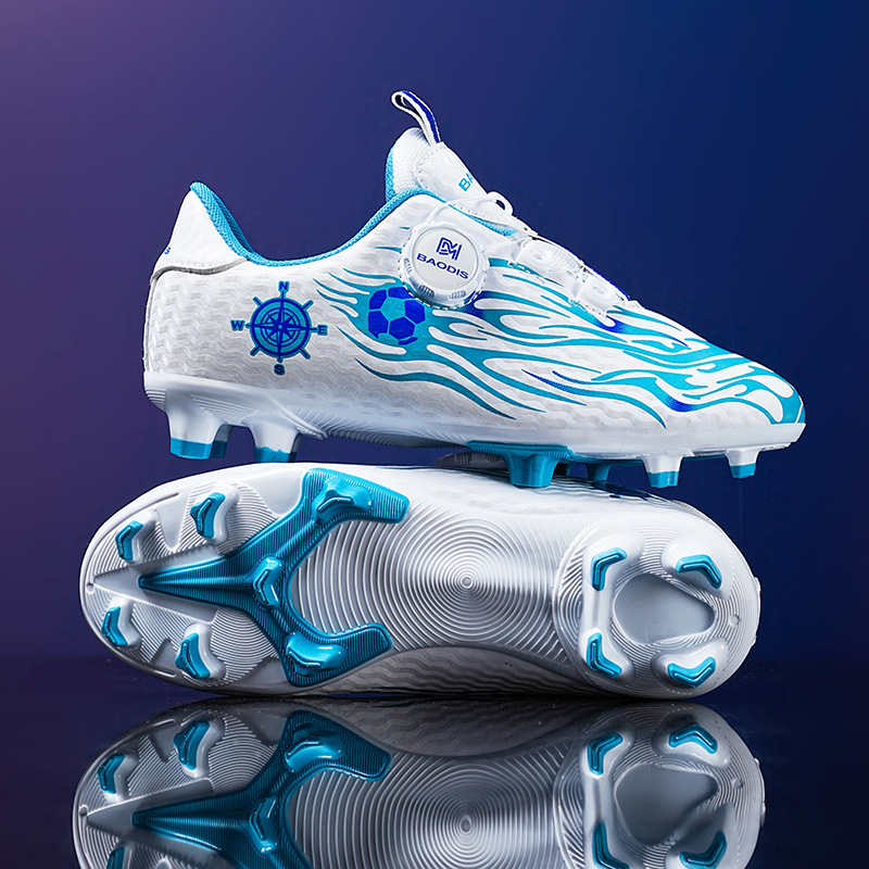 Детские футбольные ботинки мальчики спортивные тренировочные ботинки мальчики сломанные шипы дети ученики начальной школы обувь внешнеэкономическая обувь для детей