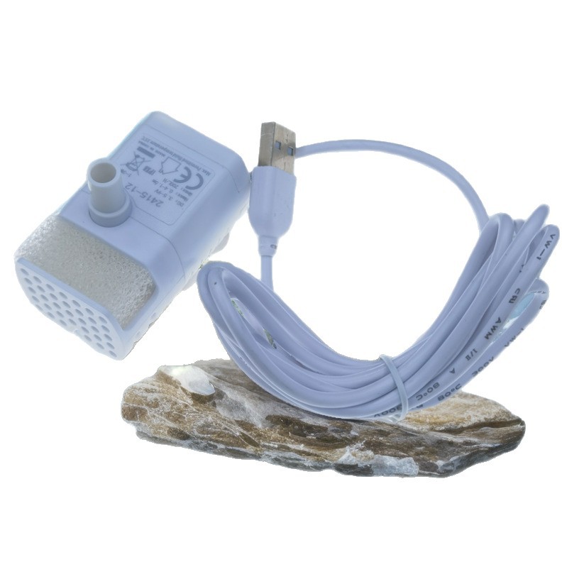 Source Factory 2415-12 Pet Silent USB Micro Water Pump 5V Dc Brushless Micro Water Pump Small Water Pump