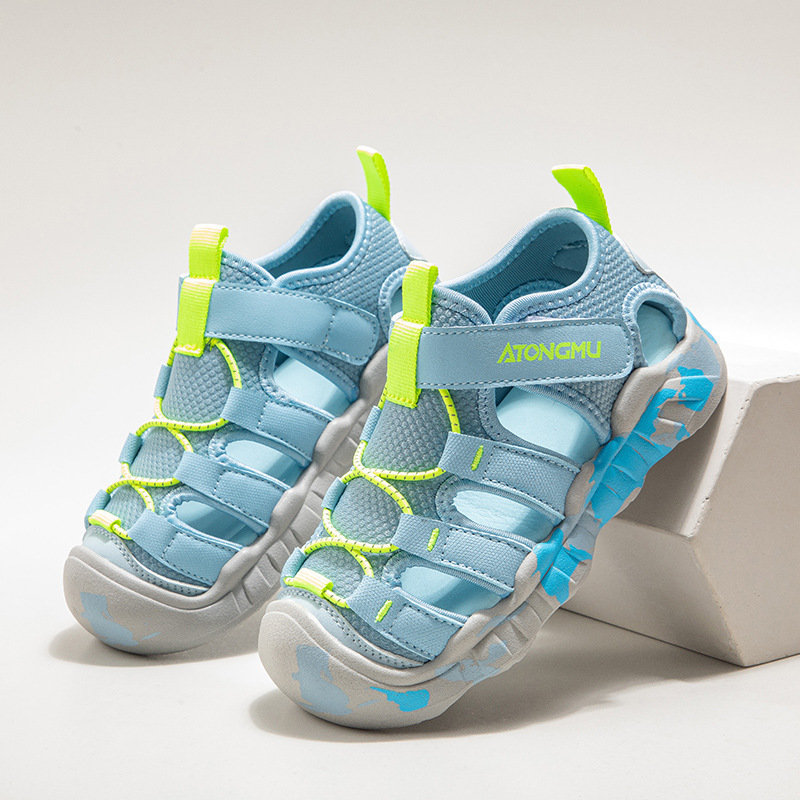 Children's Sports Sandals 2025 Summer Girls Beach Shoes Outdoor Mountaineering Shoes Trendy Men's and Women's Shoes Baotou Children's Shoes