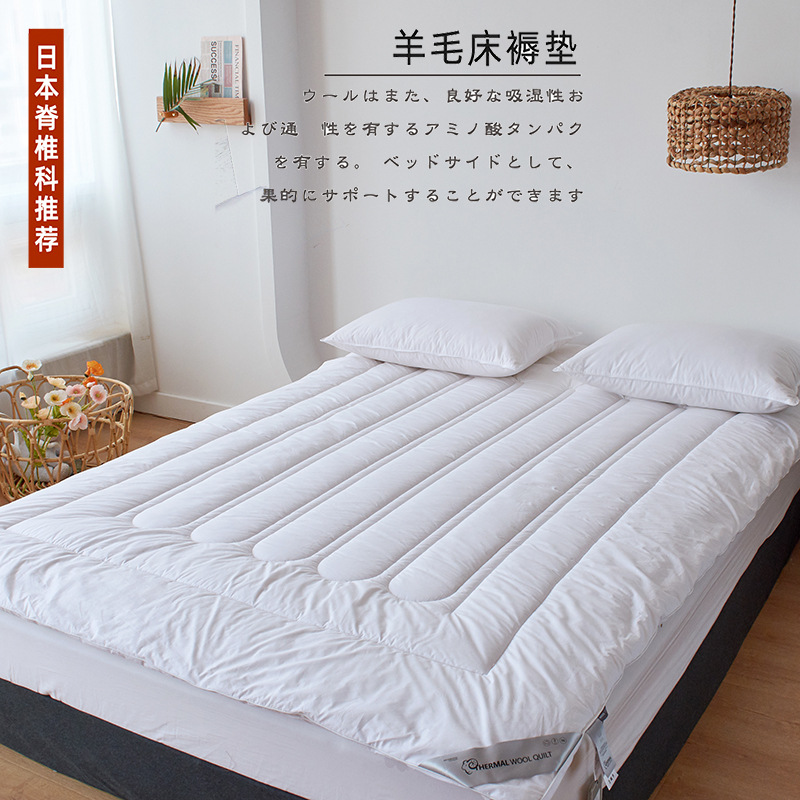 Japanese Internet Celebrity Mattress Mattress Tatami Mattress Australian Wool Mattress Moisture-proof Mattress 1.5m 1.8 M