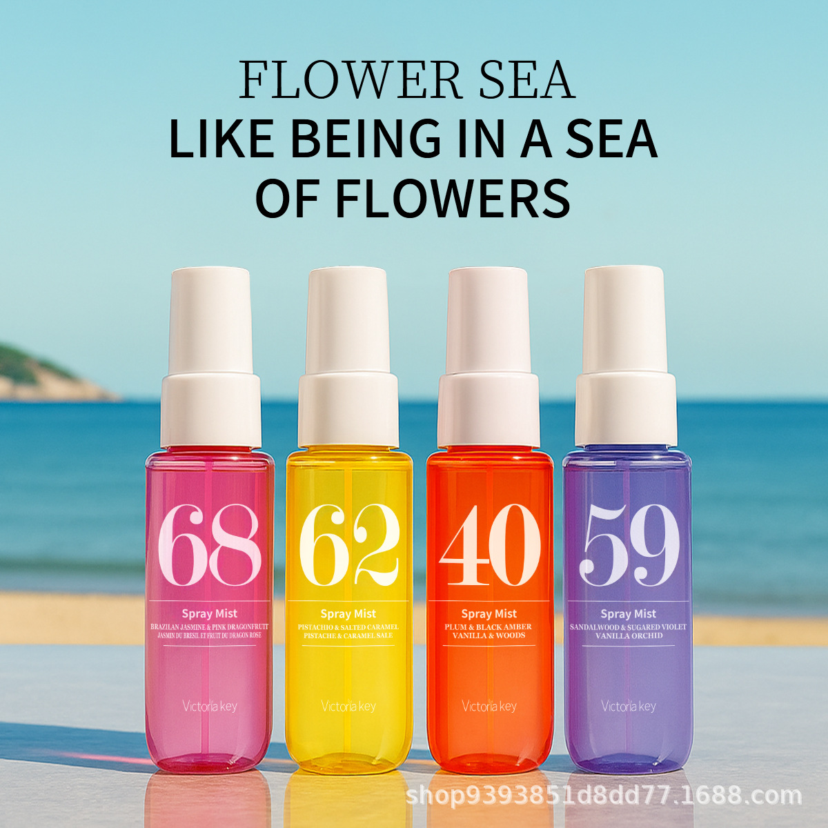 Amazon Explosions Brazil Alcohol-Free Perfume Spray Set 40ML Hair Body Perfume Fragrance Spray Combination