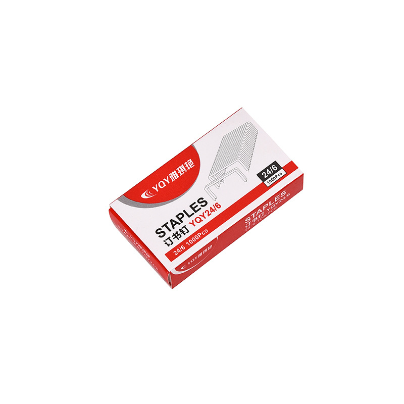 Large Box of Staples Source Factory Standard 24/6 Stapler High Strength Easy to Penetrate Office Staples Ready Stock Batch
