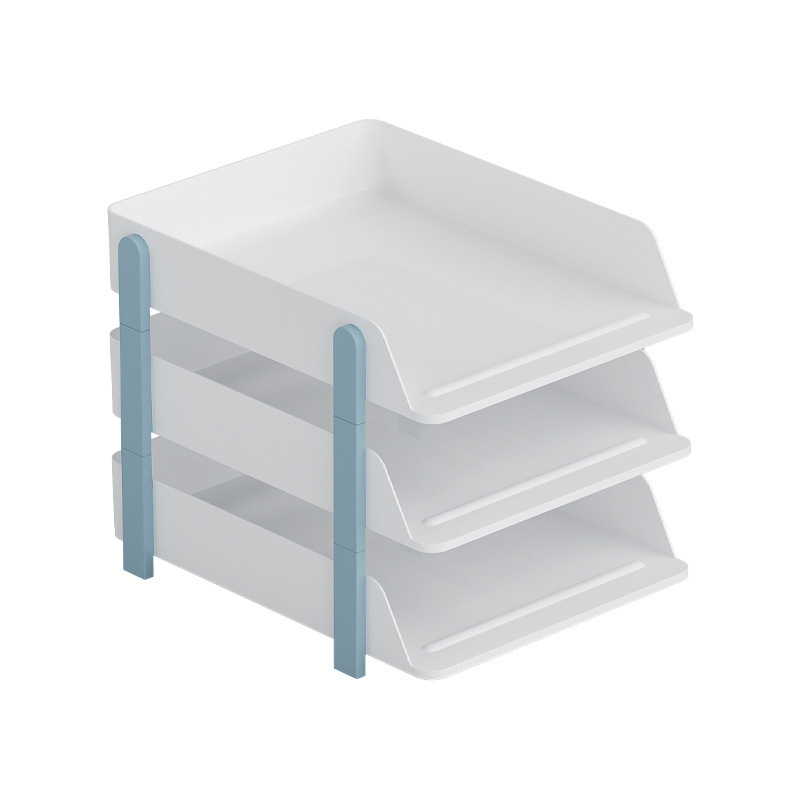 Removable Desktop Book A4 File Storage Rack Office Desktop Station Storage Artifact Storage Rack