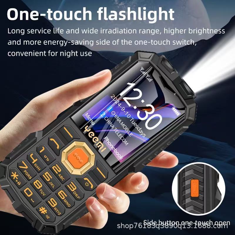 Yimi Электрический Ba Все Нетком 4G Мобильный телефон Прямые кнопки Громкий Супер Долгий режим ожидания Для пожилых людей Машина Иностранная Кросс-граница Фотография