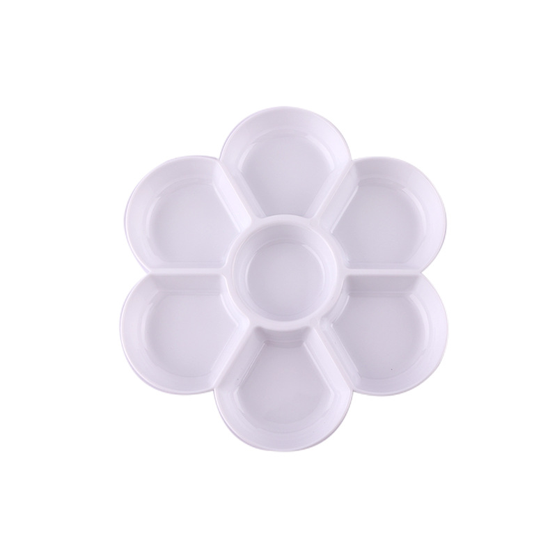 Plum Blossom Color Palette Gouache Oil Painting Acrylic Pigment Palette Special Color Palette for Children's Painting Color Palette Wholesale