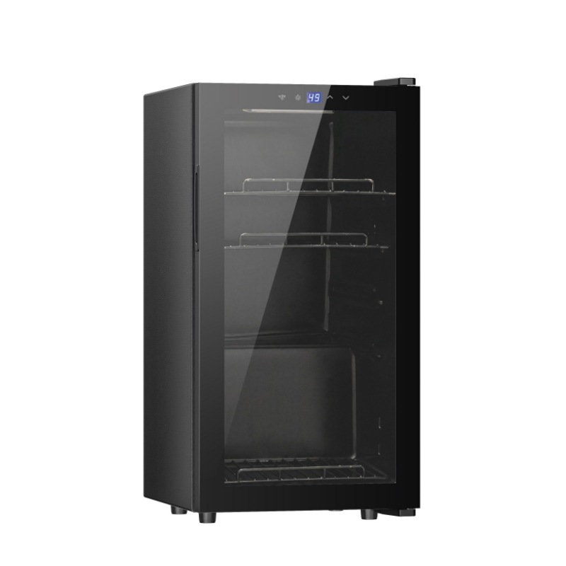 Chigo Household and Commercial Single Door Transparent Glass Red Wine Small Wine Cabinet Refrigerator Display Cabinet Fresh-keeping Refrigerator Ice Bar