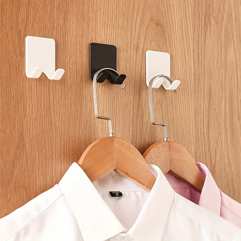 Cross-Border Household Razor Hook Strong Sticky Hook Punch-Free Plug Hook Wall-Mounted Razor Storage Bracket
