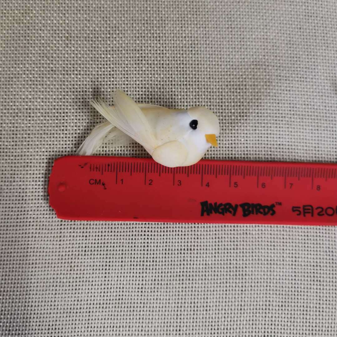 Favorite by Hairpin Niang/Fat-chirped Wingfinch/Simulation Feather Bird/Hairpin Decoration Bird