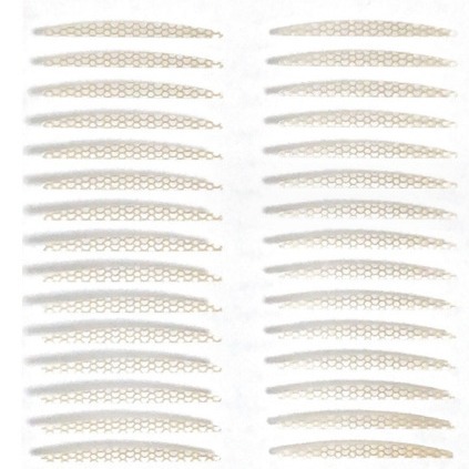 Pearlescent Bottom Transparent Bottom Mesh Flesh-colored Mesh Lace Skin Color Self-adhesive Invisible Double Eyelid Patch Beauty Eye Patch Double-sided Tape