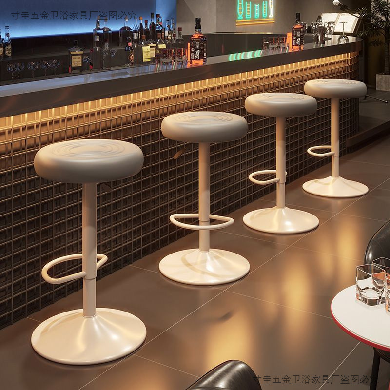 Барный стул для кассы регулируемый высокий стул вращающийся для длительного сидения