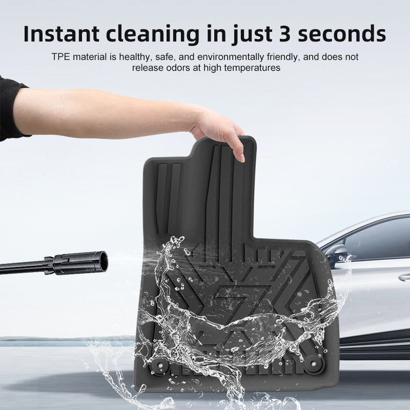 Suitable for 24-25 Jkr 7X Right-Hand Drive Car Floor Mats, Special Tpe Floor Mats, Trunk Mats, Cross-Border Supply