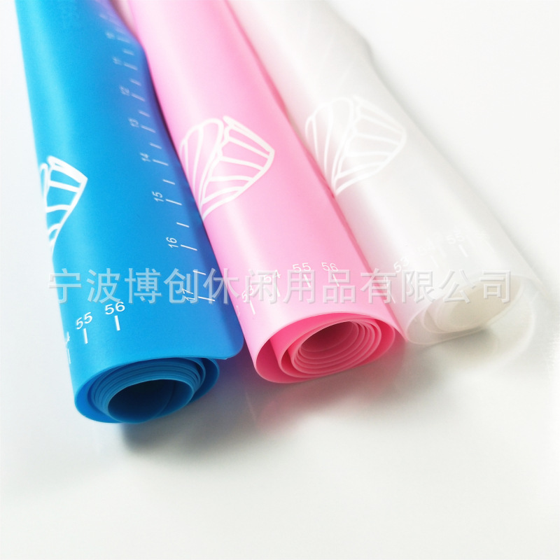 Thickened 6445 large scale baking pad non-stick chopping board 64*45 cooking pad 2mm silicone kneading pad