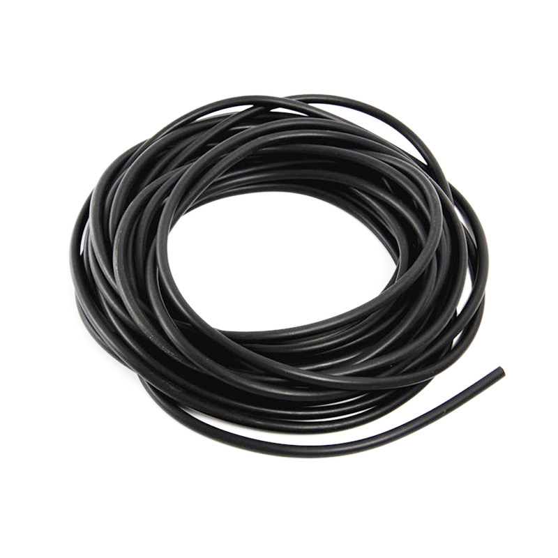 Rubber Round Rod, Oil-Resistant Rubber Round Rod, Black Solid Rubber Shock-Absorbing Rod, Wear-Resistant Glue Rod, Insulating Rubber Rod, Customized