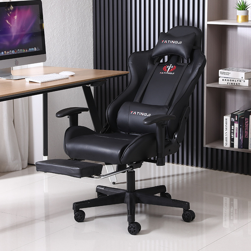 Factory Direct Sales E-Sports Chair Lift Armrest Game Console Special Swivel Chair Boss Chair Style Table and Chair Combination Office Chair