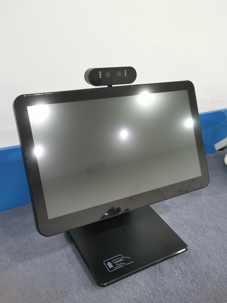 Android Face Recognition Visitor Machine Scans Qr Code and Swipes Card, Smart All-In-One Machine, Hotel Id Verification, Doorman Facial Recognition