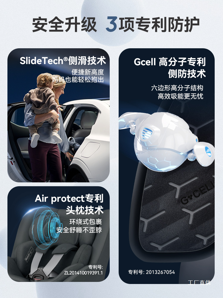 Maxicosi Safety Seat Baby Car 0-4 Years Old Kidsren's Car Baby Mica360Pro