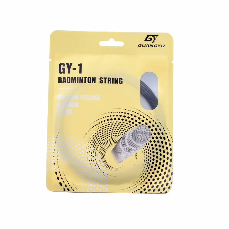 Cross-Border Hot Selling Guangyu No. 1 Badminton Racket String 28Lbs High Elastic Badminton Racket String Professional Training Badminton Racket String