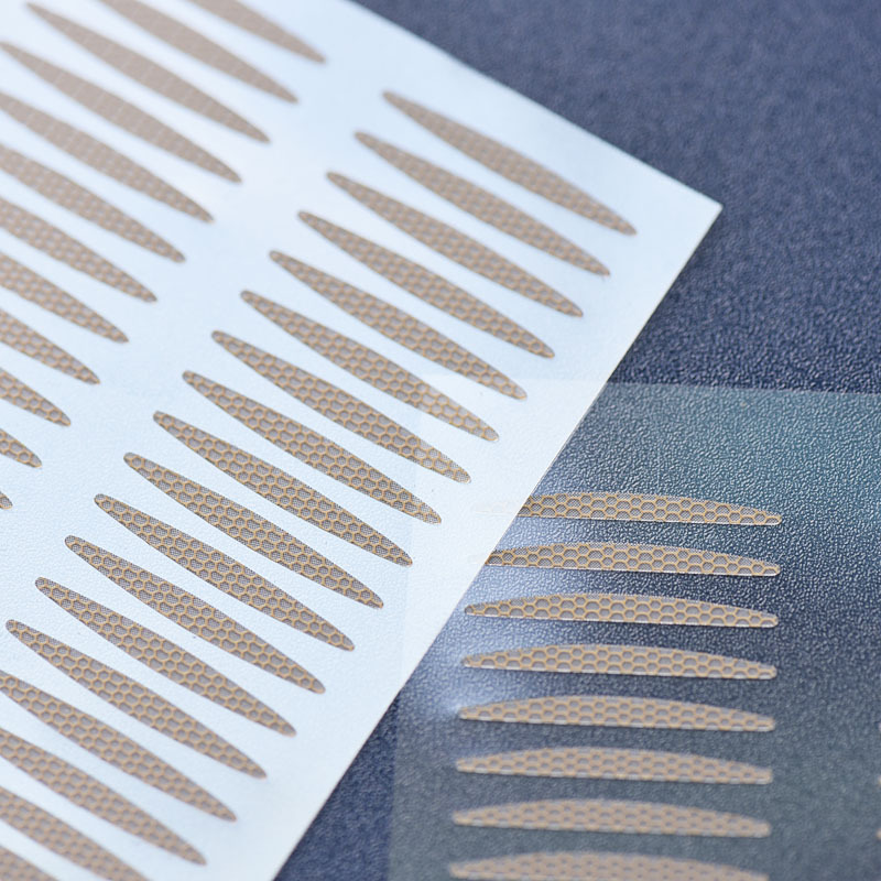 Matte Double Eyelid Sticker Plain Flesh Mesh Text Long Inner Double Swollen Eye Bubble Beauty Eye Sticker Eye Makeup Tool